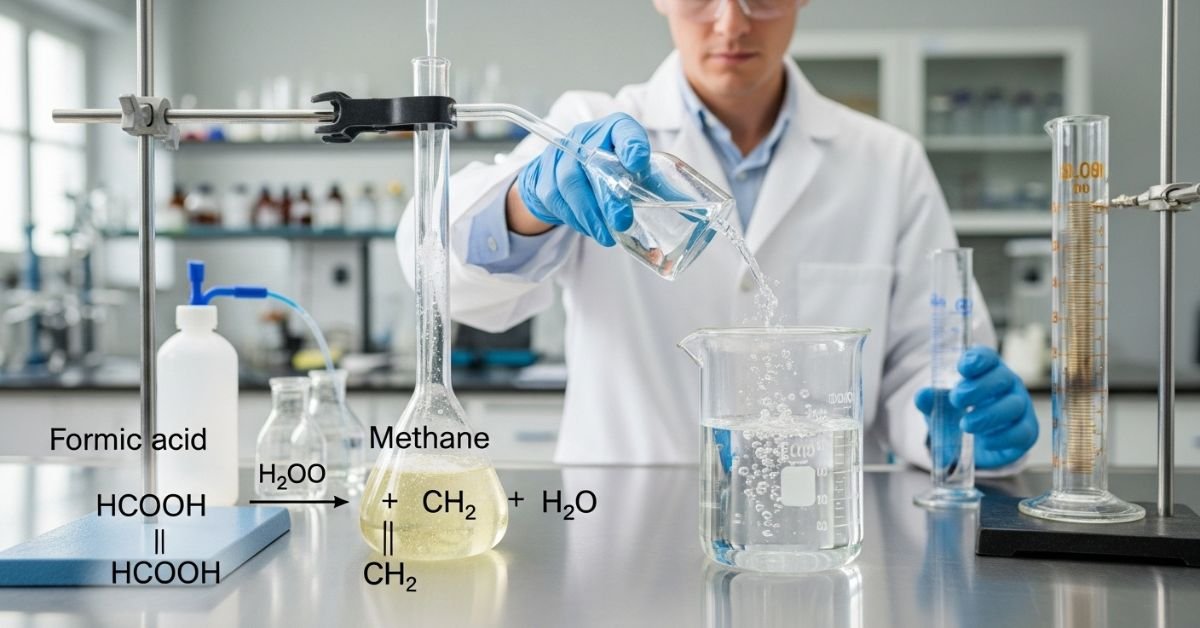 HCOOH CH₂ H₂O